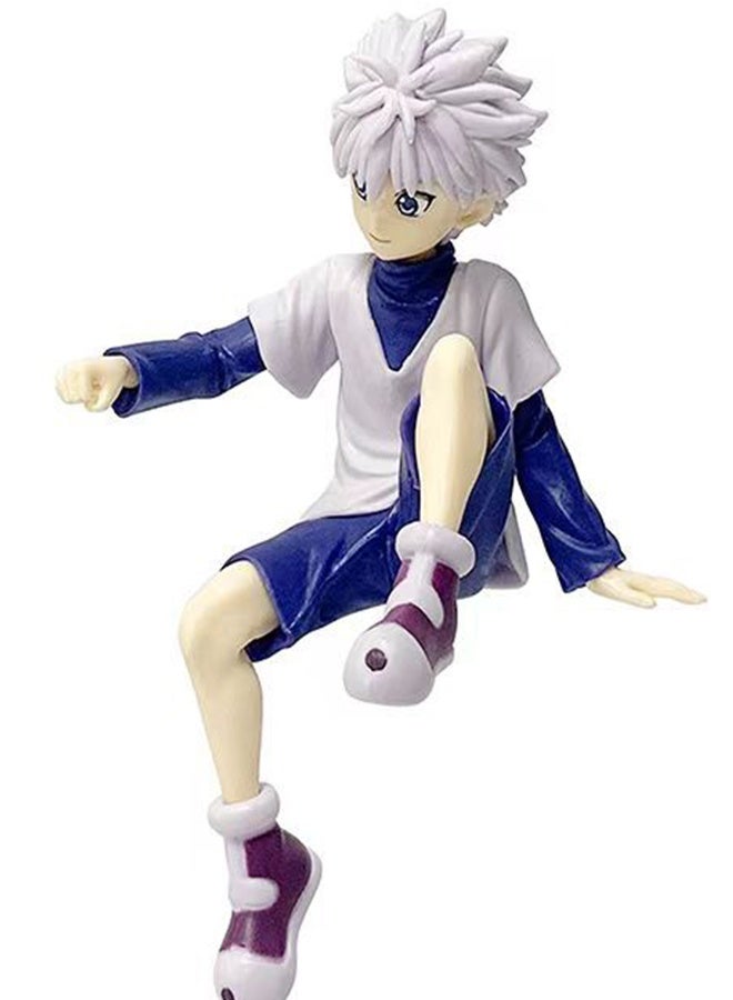 Halamodo Hunter x Hunter: 11.5 cm High - Quality Killua Figurine Ideal for Desk, Vehicle and Chassis Adornment - Image 4